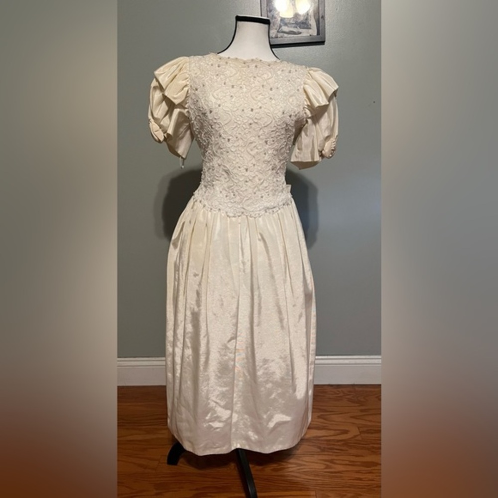 Handmade wedding dress